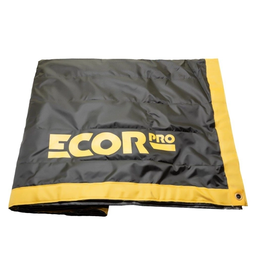 Ecor Pro EPAIRMAT-21 Air Mat System laid flat for drying walls and floors
Folded EPAIRMAT-21 drying mat showing Ecor Pro branding
Close-up of reinforced corner with eyelet on Ecor Pro EPAIRMAT-21
Perforated nylon surface of EPAIRMAT-21 for micro-jet airflow
Velcro fastening and stitched seams on Ecor Pro EPAIRMAT-21 drying mat
EPAIRMAT-21 folded inside nylon drawstring carry bag
Ecor Pro EPAIRMAT-21 Air Mat carry bag closed with drawstring
Underside view of Ecor Pro EPAIRMAT-21 drying mat with perforations
Close-up of heavy-duty Velcro edge stitching on Ecor Pro EPAIRMAT-21